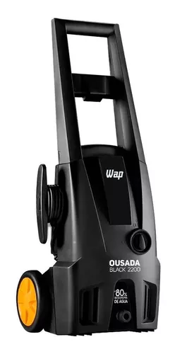 Lavadora de alta pressão Wap Ousada Black 2200 preta e amarela de 1500W com 1750psi de pressão máxima 127V - Imagem 4