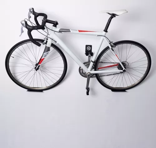 Suporte Para Pendurar Bicicleta De Parede Horizontal Cor Preto - Imagem 2