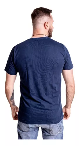 Kit 5 Camisetas Masculinas Slim Fit Básicas Algodão Premium - Imagem 3