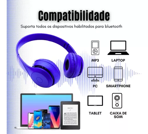 Fone De Ouvido Bluetooth S/ Fio Academia Corrida Wireles Mp3 - Imagem 3