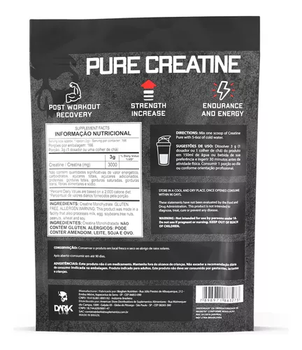Suplemento Em Pó Dark Lab Premium Em Refil De 500g - Imagem 2