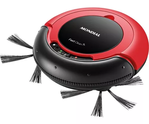 Robô aspirador Mondial Fast Clean RB-01 vermelho e preto 127V/220V - Imagem 2