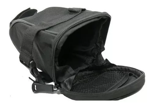 Bolsa De Selim Atrio Para Bicicleta 1l Preta Bi093 Cor Preto - Imagem 3
