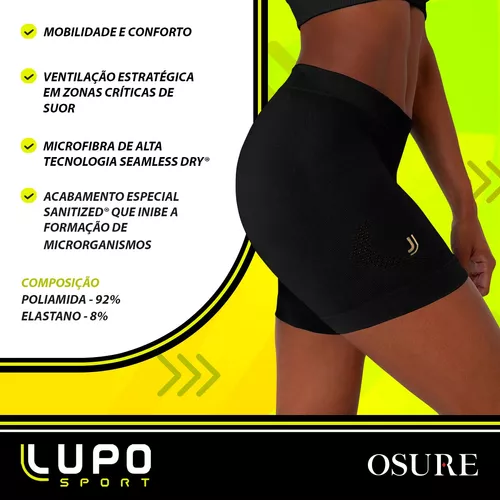 Short Lupo Original Feminino Bermuda Academia Treino Fitness - Imagem 4